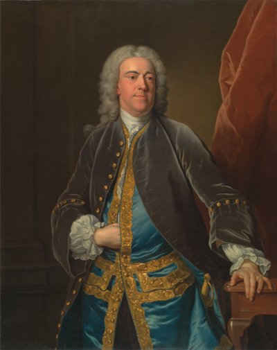 The Rt. Honorable Stephen Poyntz, of Midgeham, Berkshire by Jean Baptiste van Loo